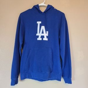Majestic Royal blue LA Dodgers hoodie size small